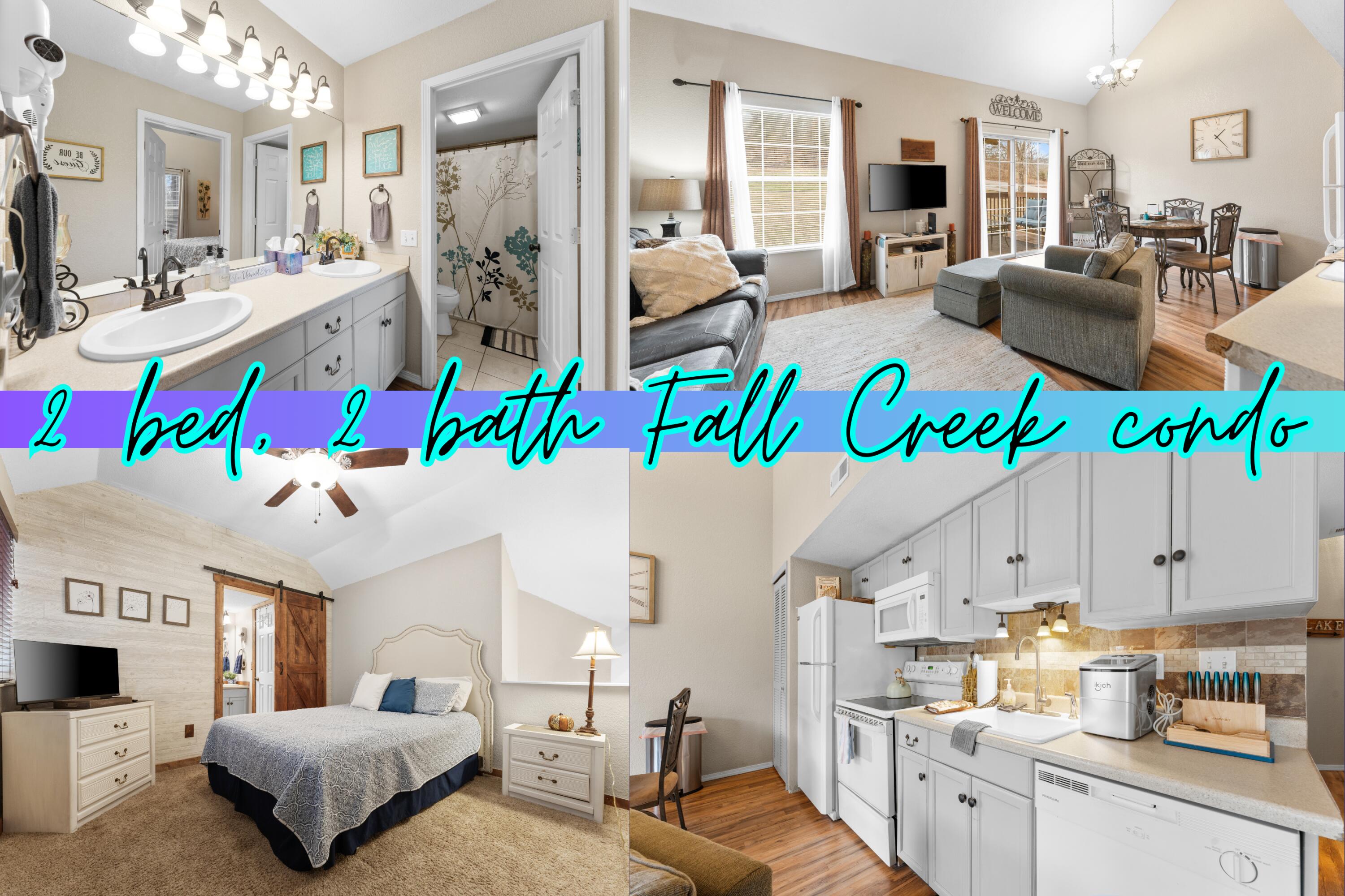 2 bed, 2 bath nightly rental condo