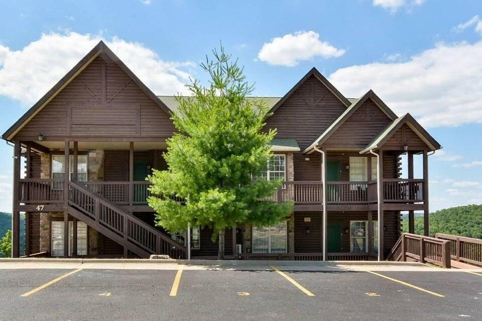 Front of condo building