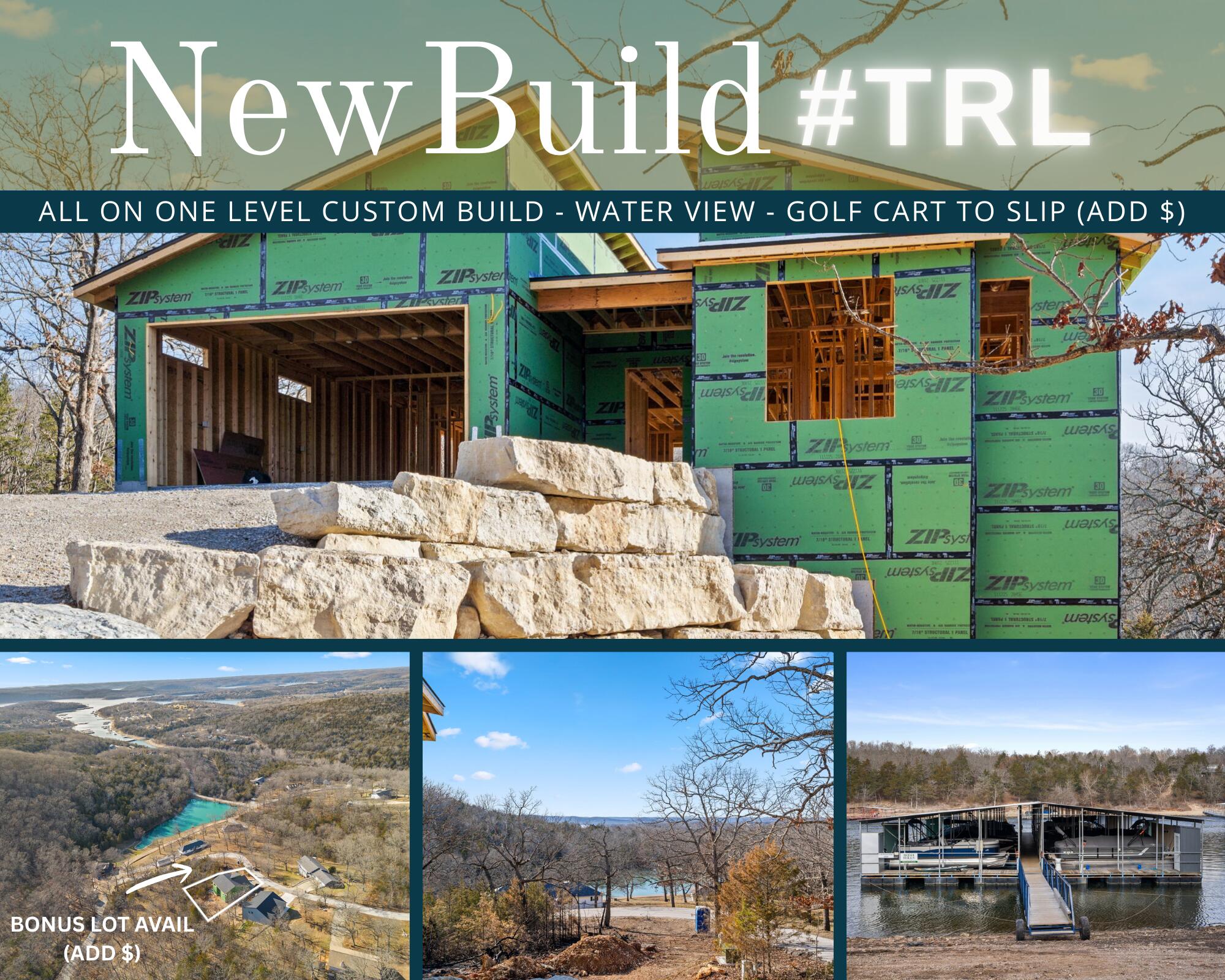 Table Rock Lake New Construction
