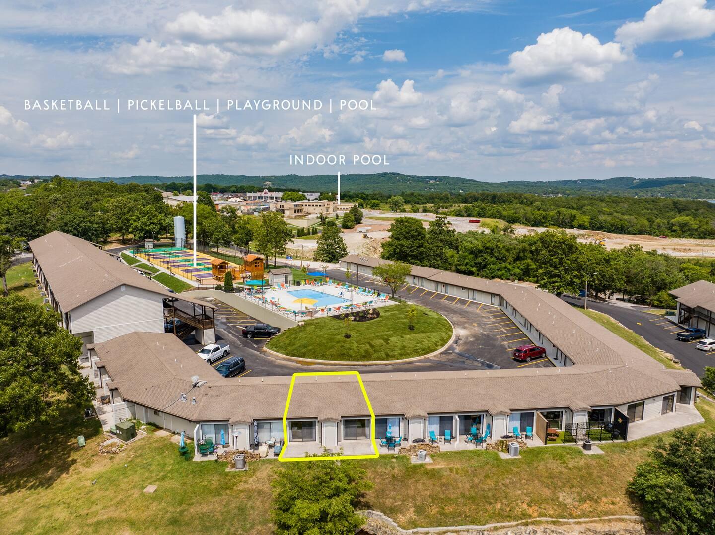condo and amenities locations