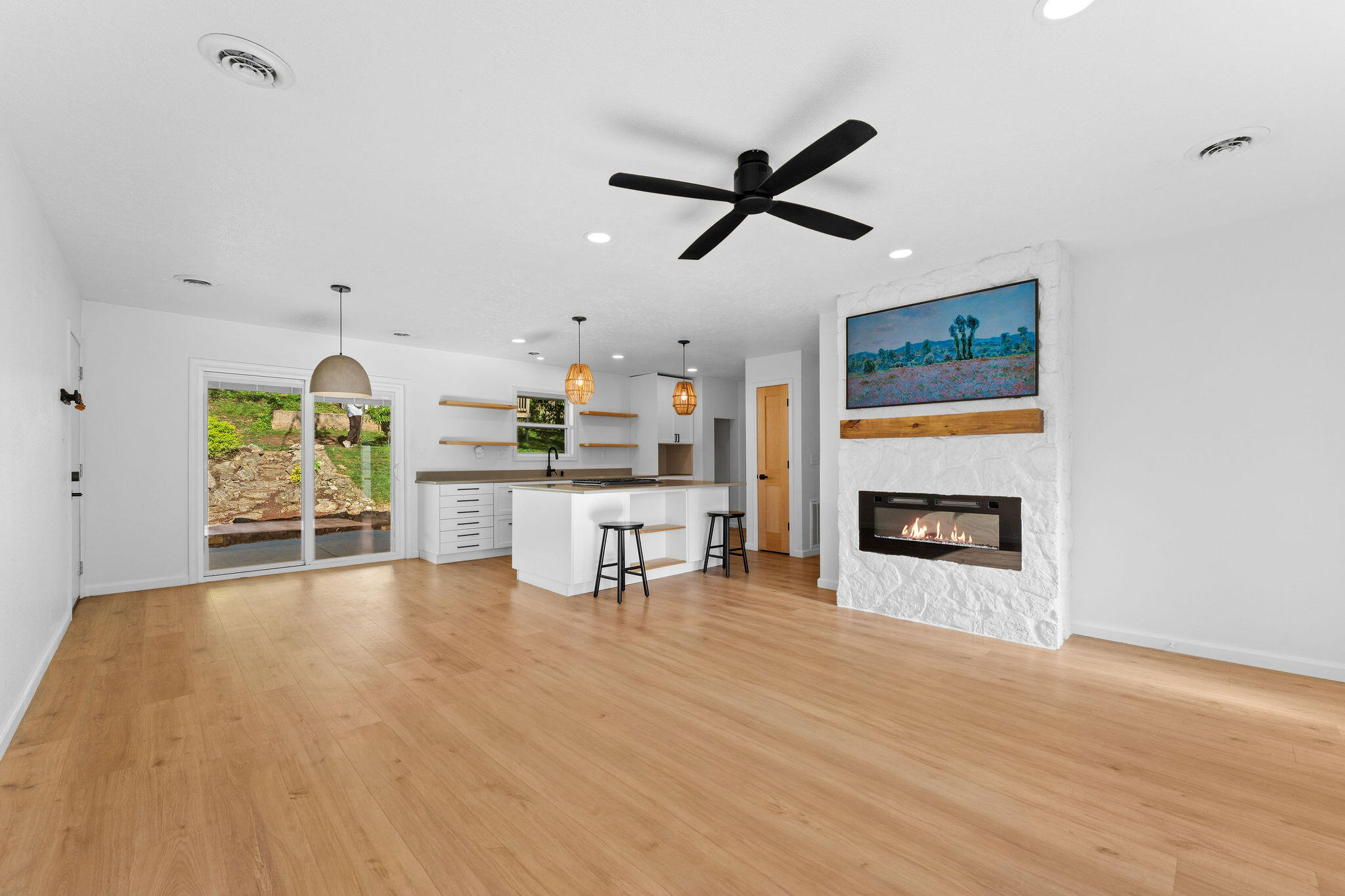 Renovated Open Living